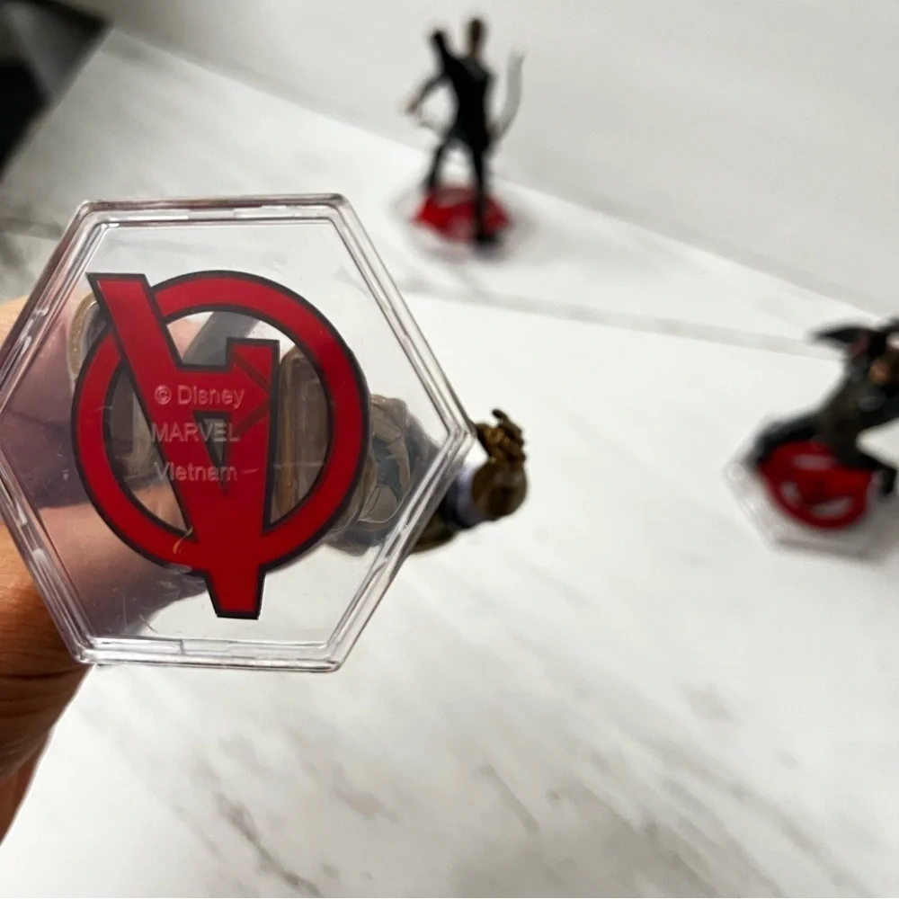 Disney Marvel Avengers Endgame PVC Figures With Display Stand Toys Kids 3 PCS